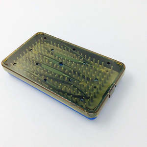 ชุดอุปกรณ์สแตนเลสแบบแมนนวล 4 ชิ้น สำหรับผสมแว็กซ์ พร้อมด้ามจับตามหลักสรีรศาสตร์ ถาดวางแบบแบน สำหรับงานผ่าตัดจุลศัลยกรรมรอบดวงตา ได้รับการรับรองมาตรฐาน CE - Product Image 3