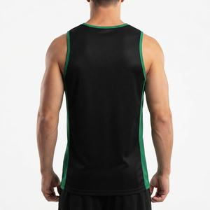 Men's Professional Lightweight Breathable 100% Polyester Netball Jersey Custom Number Sublimated Printed V-Neck Moisture Wicking - Product Image 2