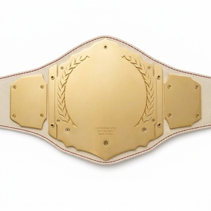 Ceinture de championnat personnalisée, ceinture de récompense avec plaques métalliques de qualité supérieure, design décoratif, sangle réglable, trophée de compétition sportive, OEM - Product Image 6