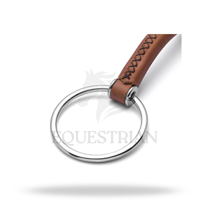 บิตม้าสแตนเลสแบบวงแหวนหลวม ขนาด 5 นิ้ว อุปกรณ์ขี่ม้า - Product Image 4