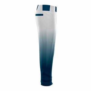 Pantalon de baseball professionnel pour adulte, taille élastique, double genouillère, passepoil classique, tissu extensible respirant et anti-humidité 100% - Product Image 2