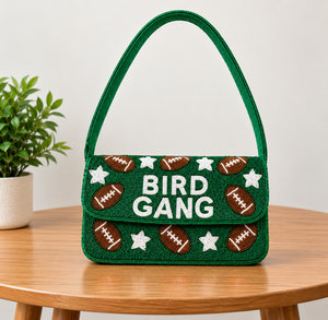 New <b>Green</b> Checkered Handmade Personalized Lettering Beaded Eco-Friendly Light Weight Fashion <b>Evening</b> Wedding Party Crossbody <b>Bag</b> - Product Image 5