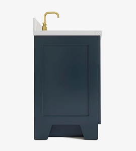 Meuble sous-vasque de salle de bain Quartus 36 pouces à étiquette privée, avec vasque décalée à droite, 4 options de finition, vente en gros, usine du Vietnam - Product Image 3