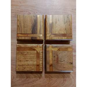 Sous-verres en résine de bois de qualité supérieure pour la protection des boissons chaudes à des fins promotionnelles - Product Image 4