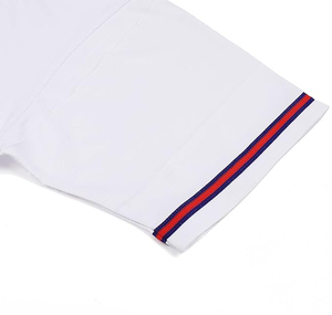 Camiseta de Béisbol Blanca de Manga Corta con Botones al Frente, Unisex, Transpirable, de Poliéster, Ropa Deportiva para Adultos - Product Image 5