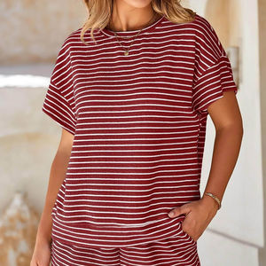 Conjunto de Dos Piezas de Algodón para Mujer, Nueva Llegada 2026, Servicio OEM, Ropa de Verano Informal para Mujer, Precio al por Mayor - Product Image 3