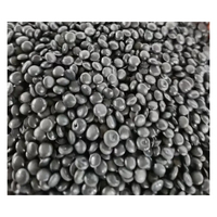 Granulés de film noir LDPE/PELD recyclés pour emballage, conformes GRS et ROHS, qualité PCR disponible