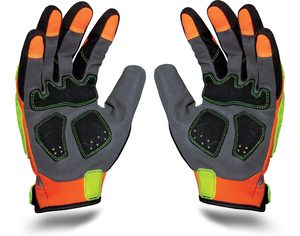 Gants de soudage en cuir, nouveau design, protection du pouce, élastique, protection arrière en TPR, certifiés anti-coupure pour le soudage - Product Image 5