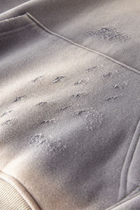 Sweat à capuche zippé en molleton de haute qualité, coupe classique, effet vieilli et délavé à l'acide, avec couleur et logo personnalisables, 100 % coton - Product Image 4