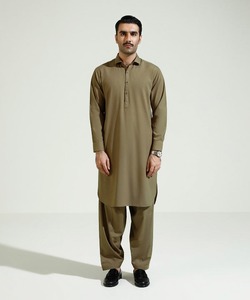 Shalwar Kameez Premium para Hombre, Estilo Tradicional, Tela de Algodón, Cómodo, Manga Larga, para Uso Casual y Diario - Product Image 4
