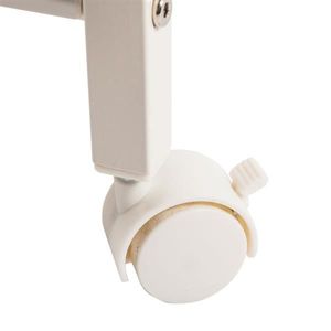 Carrello portaoggetti in metallo bianco avorio a 4 ripiani, multifunzionale e smontabile per casa, cucina, bagno, soggiorno, bevande, alimenti, attrezzi - Product Image 2