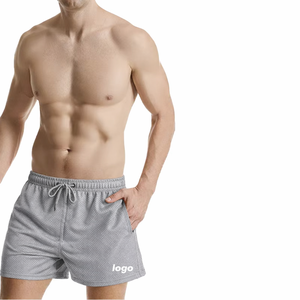 Shorts de bain pour hommes, sportifs, style streetwear, écologiques, respirants, séchage rapide, confortables, légers, 100% polyester, toile, OEM - Product Image 1