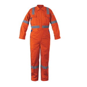 Uniformes de trabajo de alta visibilidad, overoles de seguridad de manga larga para hombre, overoles de seguridad funcionales de manga larga. - Product Image 3