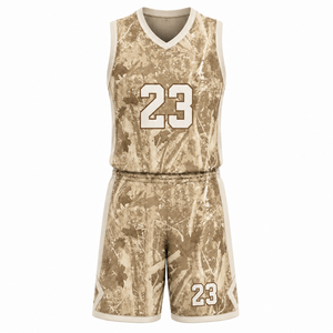 High Quality Custom Basketball Uniform for Training <b>Match</b> Tournament Sublimation Printed Jersey and Shorts Athletic Wear Set - Product Image 1