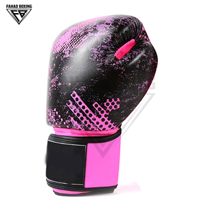 Guantes de Boxeo de Cuero Personalizados con Combinación de Colores, Transpirables, de Alta Calidad, para Competencia, del Mejor Proveedor - Product Image 4