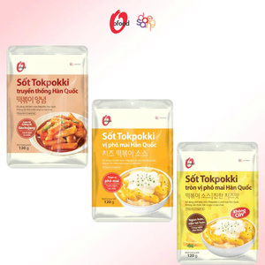 ซอสชีสต๊อกป๊อกกี้เกาหลี O'food 120 กรัม – ซอสเค้กข้าวรสชีสเค็ม อาหารเกาหลีสำเร็จรูปพร้อมปรุง ขายส่งแบบ OEM - Product Image 4