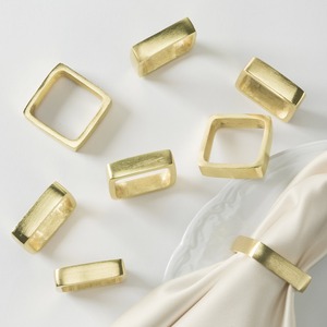 Juego de Anillos para Servilletas de Metal Clásico, Elegante Accesorio para Servilletas para Cenas Formales, Banquetes de Boda, Restaurantes y Hostelería - Product Image 5