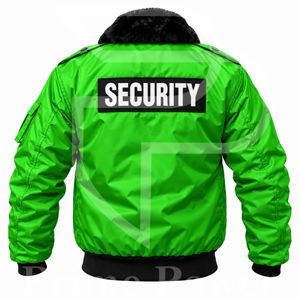 Chaqueta Bomber de Uniforme para Empresas de Seguridad, Ropa de Trabajo Profesional para Personal, Logotipo Personalizado, Fabricante Mayorista, Proveedor OEM, Guardia - Product Image 3