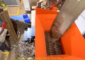 Trituradora de Chapa Metálica de Doble Eje con Capacidad de Producción de 750 Kg/Hora, Trituradoras de Chatarra para Aplicaciones Industriales - Product Image 5