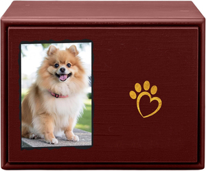 New Design Wooden Urn <b>Box</b> <b>For</b> Pet <b>Ashes</b> Wood Cremation Urns <b>For</b> Cat and Dog <b>Ashes</b> Funeral Urns - Product Image 3