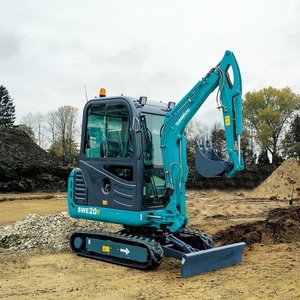 Mini-excavatrice Sunward puissante, conçue pour les travaux d'aménagement paysager, de creusement de fossés et de travaux utilitaires, offrant des performances fiables dans les zones de travail confinées. - Product Image 3