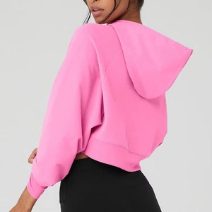 Nueva Llegada, Venta al Por Mayor, Top Corto para Mujer de Alta Calidad con Logotipo Personalizado 2025, Top Corto con Capucha para Mujer de Buen Material - Product Image 5
