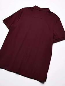 Shorts pour homme en polyester/coton bordeaux, respirants, taille élastique, longueur genou, couleur unie, décontractés, avec cordon de serrage et poches, fabriqués en Chine - Product Image 5