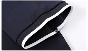 Polo personnalisé pour hommes et femmes, motif uni, séchage rapide, vêtements de travail d'entreprise, logo imprimé, broderie, anti-boulochage - Product Image 4