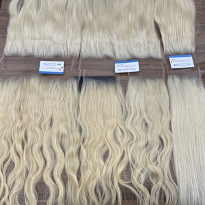 Mejor Opción para Hacer Pelucas: Cierre de Encaje HD 13x6 5x5, Cabello Remy con Doble Trama a Máquina, Rubio Vietnamita, Mezcla Invisible, Línea de Cabello Natural - Product Image 4