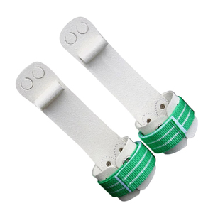 Soporte de Muñeca Ajustable de EVA con 2 Orificios y Cierre de Gancho y Bucle para Levantamiento de Pesas y Entrenamiento de Fuerza, Unisex, Verde - Product Image 6