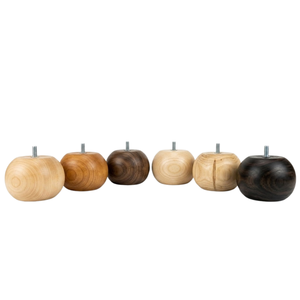 Patas de Soporte para Muebles de Madera Dura de Primera Calidad, Patas de Sofá de Madera Maciza Duraderas para Interiores Residenciales y Comerciales de Lujo - Product Image 1