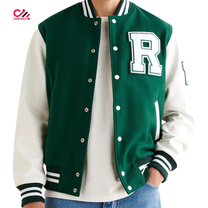 Vestes de sport décontractées pour hommes, vêtements personnalisés à bas prix avec cuir véritable fabriqué au Pakistan - Product Image 1