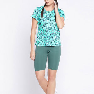 Camiseta de poliéster 100% sublimada con estampado personalizado al por mayor para mujer, camiseta personalizable para correr de alta calidad. - Product Image 6