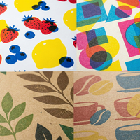 Nouvelle presse flexographique automatique 4 couleurs 3,2 m pour tissus non tissés Runyue, haute efficacité, commande par écran tactile, machine d'impression en rouleau