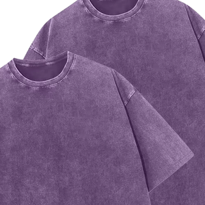 Custom Vintage Acid Wash T Shirt for Men Streetwear Vintage Distressed T Shirt Streetwear <b>Tshirts</b> for Men - Product Image 3