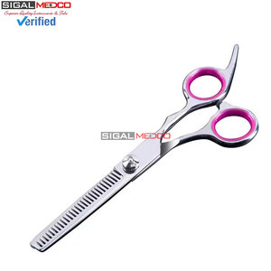Juego de Tijeras Profesionales de Acero Inoxidable para Peluquería Canina con Peine, Tijeras de Corte Precisas, Duraderas y Afiladas, Logotipo Personalizado - Product Image 4