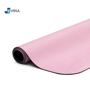 ผ้ารองออกกำลังกายแบบพับได้ หนา 5 มม. วัสดุหนังกลับกันลื่น พร้อมถุงซักผ้า - Product Image 3