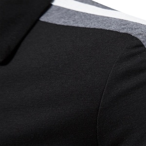 เสื้อโปโลผู้ชายลำลองสำหรับกอล์ฟ ระบายอากาศได้ดี ตะเข็บข้างตัดสี ไซส์ใหญ่ รับสกรีนโลโก้ ป้องกันรอยยับ เหมาะสำหรับเล่นกีฬา - Product Image 3