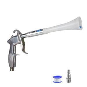 Pistola de aire metálica Lematec de 90 PSI y 1/4 de pulgada para limpieza de coches y pulverización de espuma - Product Image 1
