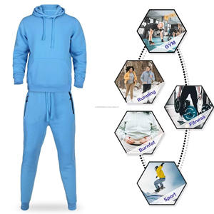 Conjunto Deportivo de Alta Calidad para Hombre, Sudadera con Capucha, Pantalones de Gimnasio, Chándal para Correr, Ropa Deportiva Urbana - Product Image 2