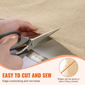 Rotoli di Tessuto in Iuta Naturale ad Alta Densità 40 x 75 ft, 50 x 50, 100% Juta, Rotolo Largo per Avvolgimento Alberi, per Uso Esterno - Product Image 2