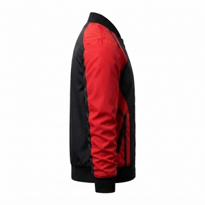 New 2026 Hot Selling Men's High Street <b>Waterproof</b> Bomber Jackets with Stand Collar Winter OEM Service Custom Size - Product Image 3