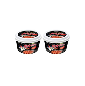 บะหมี่กึ่งสำเร็จรูปซัมยัง รสไก่เผ็ด ท็อปปิกกี้ 185 กรัมต่อ 100 กรัม 245 กิโลแคลอรี ไขมัน 2.1 กรัม คาร์โบไฮเดรต 52 กรัม พร้อมรับประทานภายใน 2 นาที สำหรับซูเปอร์มาร์เก็ตและเครือข่ายร้านค้าปลีก - Product Image 5