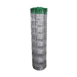 Recinzioni galvanizzate della rete metallica per il recinto unito della cerniera del bestiame con il cavo inferiore rivestito del PVC - Product Image 1