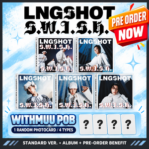 LNGSHOT S.W.I.S.H [Version Standard] / Withmuu POB] 2ème album EP - Product Image 1