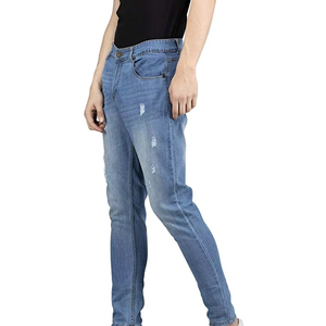 Custom Men's Jeans Men Casual Streetwear Workout High Waist Jeans Denim Trousers Pants Fall Stretch Pants for Men - Product Image 3