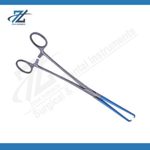 Tenaculador de un solo diente de 24 cm, reutilizable, de acero inoxidable, para agarre cervical en procedimientos quirúrgicos ginecológicos, Pakistán - Product Image 3