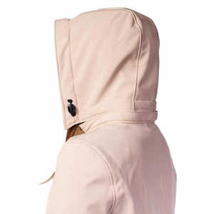 Chaqueta Softshell con Capucha para Mujer, Precio al por Mayor, Transpirable, Resistente al Viento, Impermeable, de Secado Rápido, para Invierno y Actividades al Aire Libre - Product Image 4