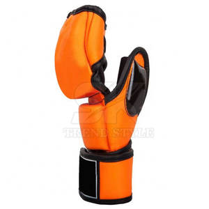 Nouveauté 2026 : Gants d'entraînement en cuir demi-doigts, design professionnel, fabrication sur mesure, vente en gros - Product Image 2