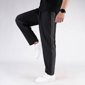 Pantalones Deportivos Grises para Hombre INDEX APPAREL, Cintura Elástica, Franja Lateral, Pantalones Casuales, Tejido Transpirable, para Primavera - Product Image 4